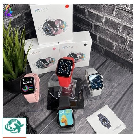 Relogio Inteligente Smartwatch Hw12 38/40mm IWO Android IOS Tela infinita (Original)