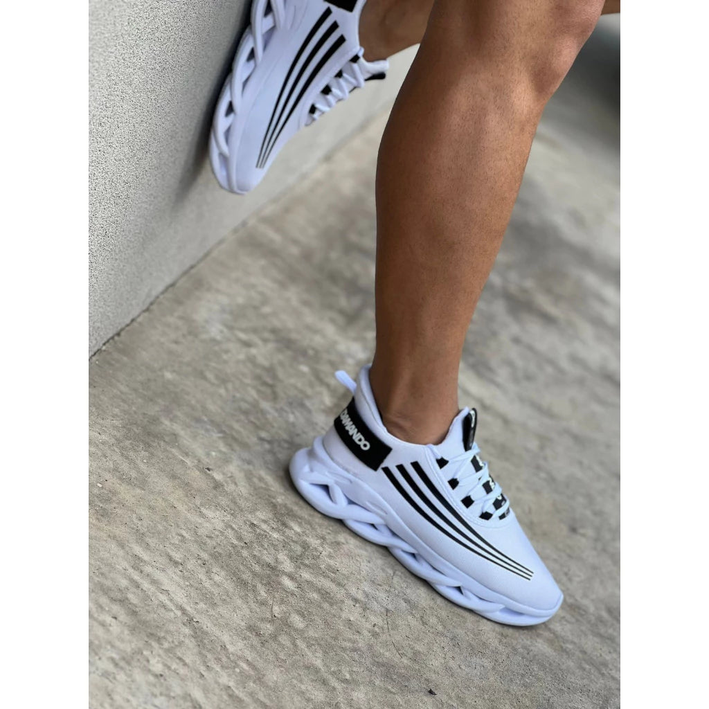 Tênis Masculino Para Treino Academia Caminhada Corrida Lazer Macio Confortável Original Dm Damando