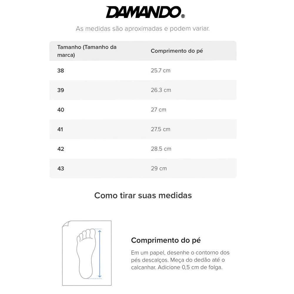 Tênis Masculino Para Treino Academia Caminhada Corrida Lazer Macio Confortável Original Dm Damando