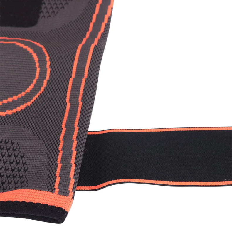 KIT 1 Par de Joelheira Esportiva Ajustável: Compressão Leve para Corrida Bike Musculação e Academia