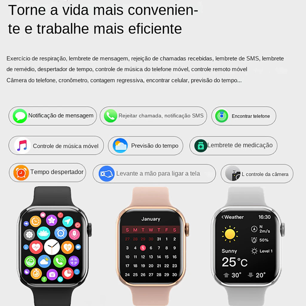 Smartwatch 10 PRO Max Relógio Masculino