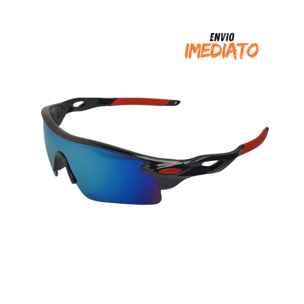 Óculos de Ciclismo Esportivo com Proteção UV400 Espelhado Bike Corrida Pesca