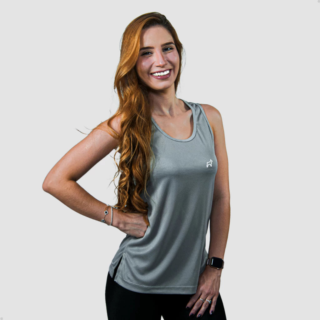 Regata Feminina tapa bumbum Dry Fit Academia Treino crossfit Fitness