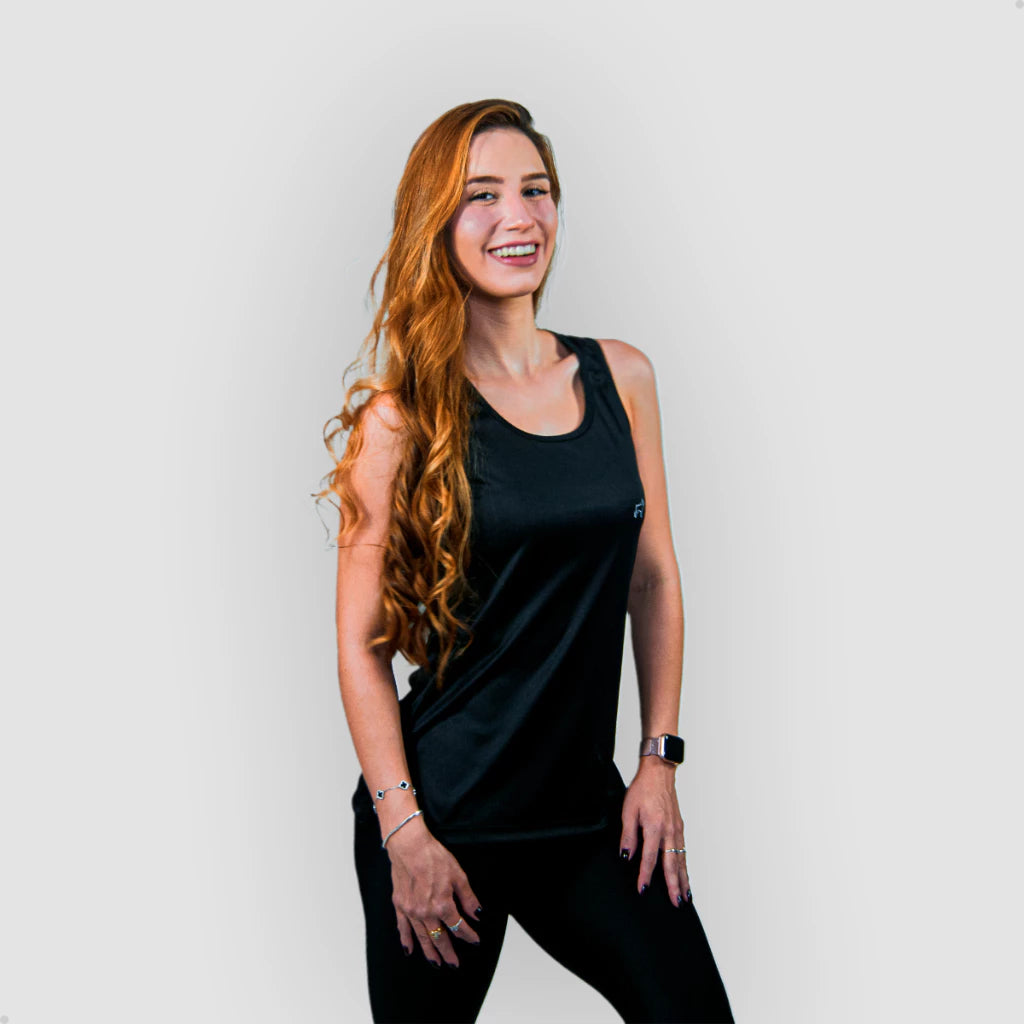 Regata Feminina tapa bumbum Dry Fit Academia Treino crossfit Fitness