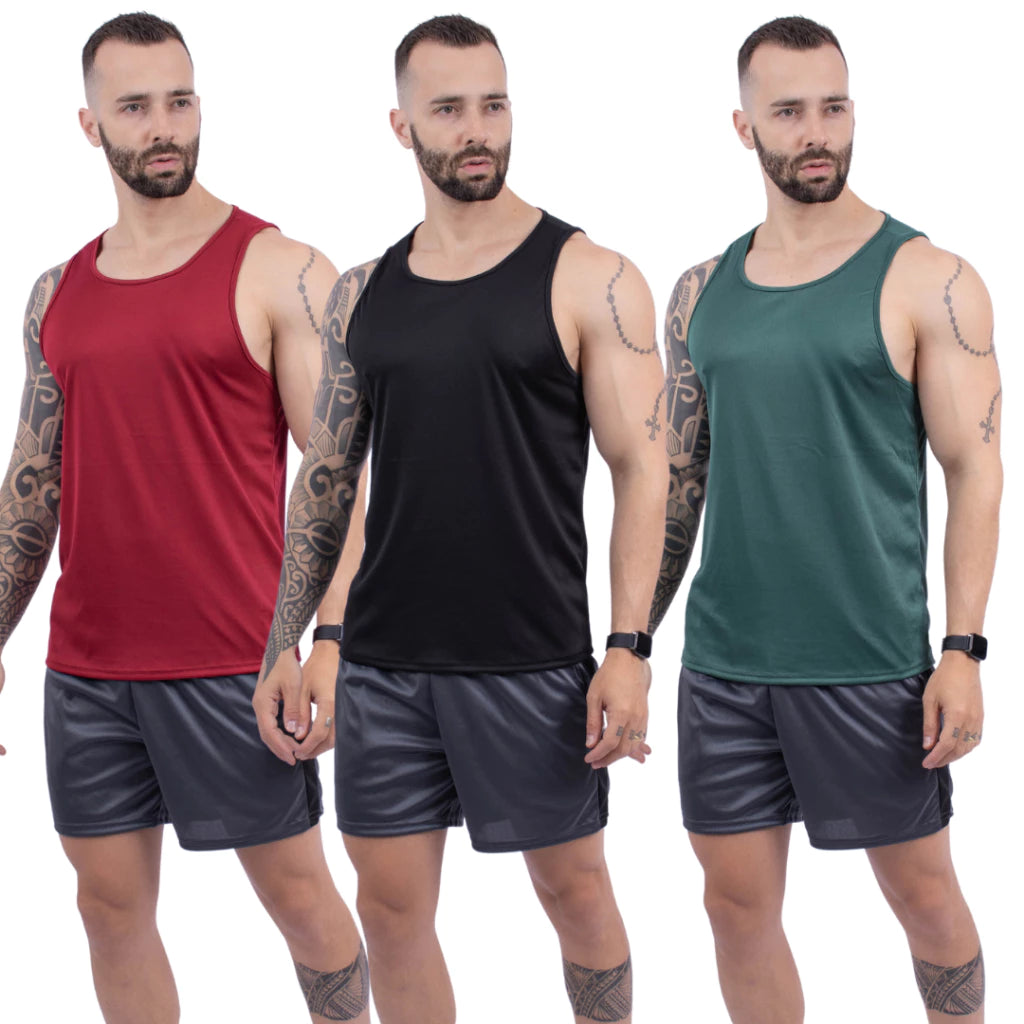 Camiseta Regata Masculina Dry Fit