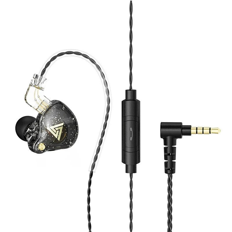 Fones De Ouvido Dinâmico Bass Earbuds Monitor De Ouvido Esporte Auscultadores Com Cancelamento De RuídoOriginal