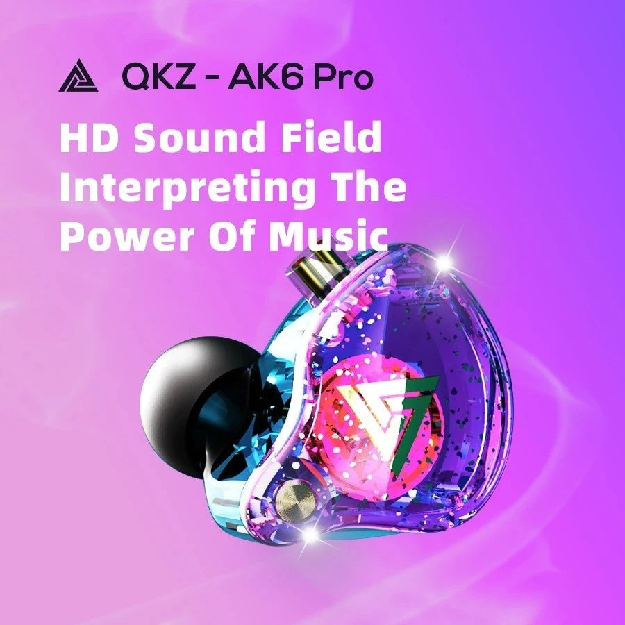 Fones De Ouvido Dinâmico Bass Earbuds Monitor De Ouvido Esporte Auscultadores Com Cancelamento De RuídoOriginal