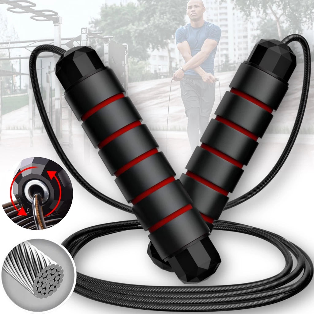 Corda de Pular Crossfit Profissional Academia Exercício em Casa Treino Funcional Corda Boxe Muay Thai
