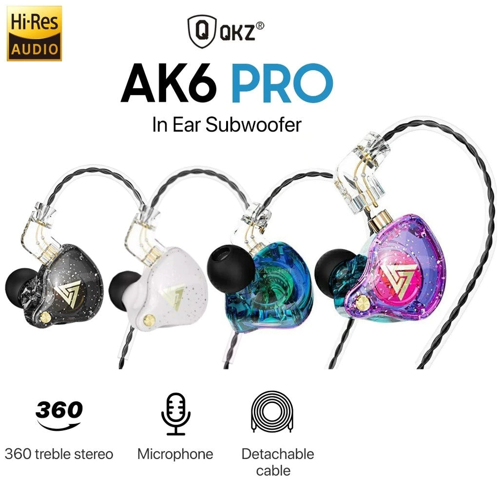 Fones De Ouvido Dinâmico Bass Earbuds Monitor De Ouvido Esporte Auscultadores Com Cancelamento De RuídoOriginal