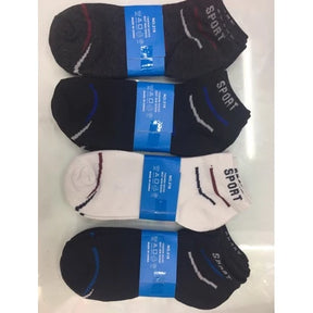 Kit 12 PAR de Meias cano medio soquetes Masculino Cores Variadas