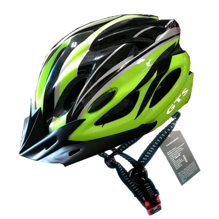 Capacete com Sinalizador Led Ciclismo Bike Patins Skate Bicicleta