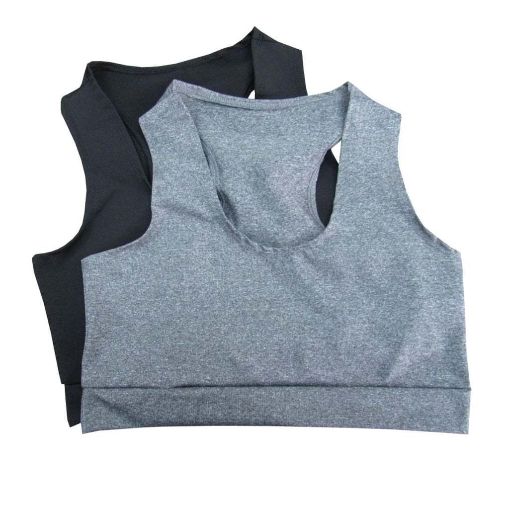 KIT 3 Top Fitness Feminino para Malhar Suplex Moda Academia sem Bojo