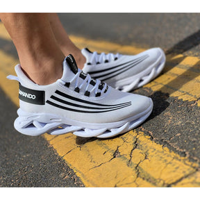 Tênis Masculino Para Treino Academia Caminhada Corrida Lazer Macio Confortável Original Dm Damando