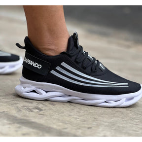 Tênis Masculino Para Treino Academia Caminhada Corrida Lazer Macio Confortável Original Dm Damando