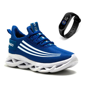 Tênis Masculino Para Treino Academia Caminhada Corrida Lazer Macio Confortável Original Dm Damando