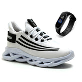 Tênis Masculino Para Treino Academia Caminhada Corrida Lazer Macio Confortável Original Dm Damando