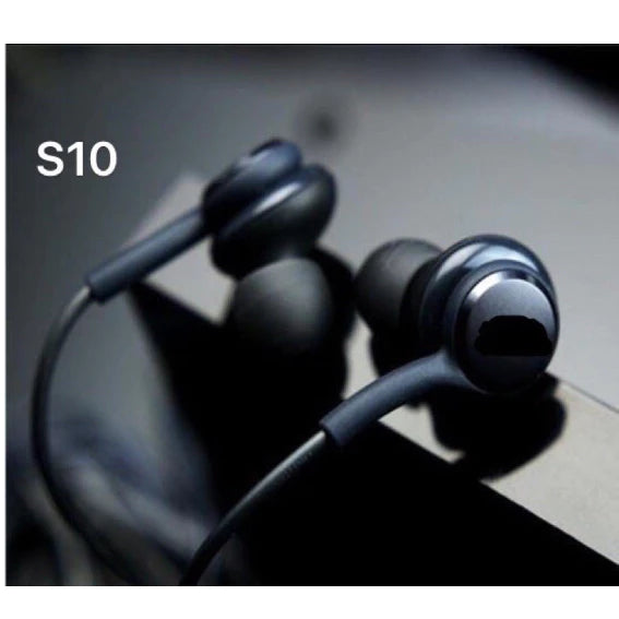 Fone de Ouvido Earphones Stereo P2 Com Microfone Para S10+ S10, S9, S8, S7 e Android