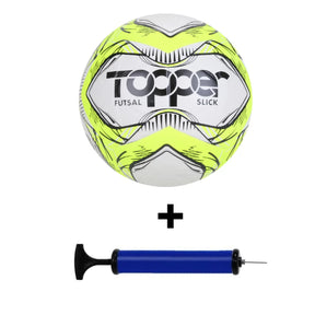 Bola Topper Slick II Society/Campo/Futsal Oficial + Bomba de ar