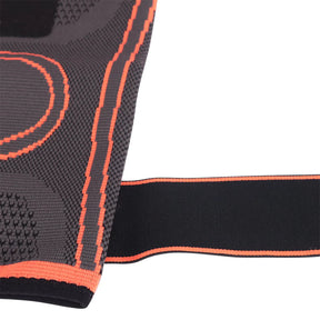 KIT 1 Par de Joelheira Esportiva Ajustável: Compressão Leve para Corrida Bike Musculação e Academia