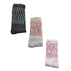 Meia Academia Feminino Kit 04 ou 06 Pares Aerobica Premium com Listras