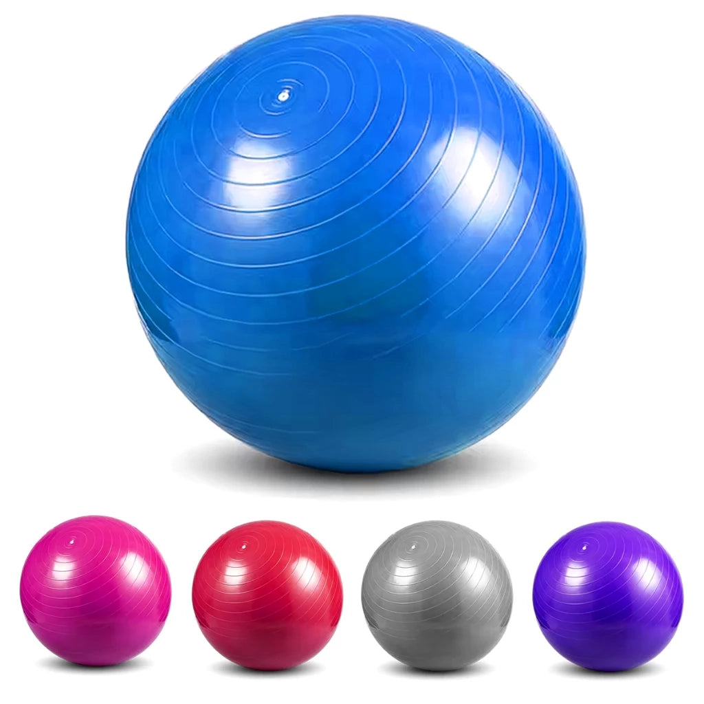 Bola Pilates Yoga Abdominal Ginastica 55cm S/ Bomba