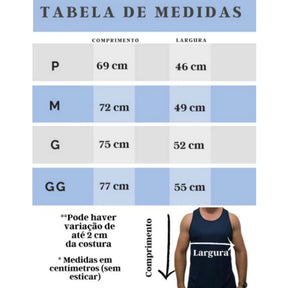 Camiseta Regata Masculina Dry Fit