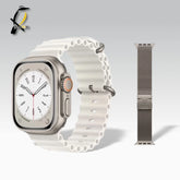 Relógio Inteligente Smartwatch IWO T800 Series 9 Ultra 2 Calculadora Cardíaca Monitoramento de Frequência NFC