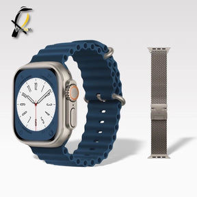 Relógio Inteligente Smartwatch IWO T800 Series 9 Ultra 2 Calculadora Cardíaca Monitoramento de Frequência NFC