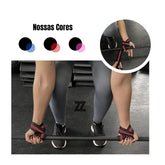 Par Tala Straps Profissional 100% Algodão Crossfit Musculação Alta Resistência