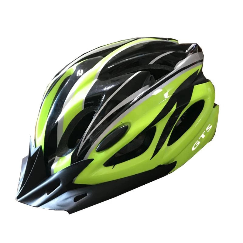 Capacete com Sinalizador Led Ciclismo Bike Patins Skate Bicicleta