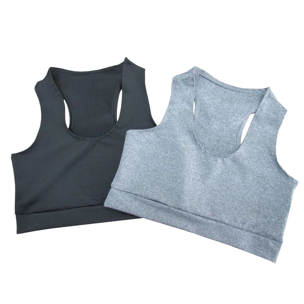 KIT 3 Top Fitness Feminino para Malhar Suplex Moda Academia sem Bojo