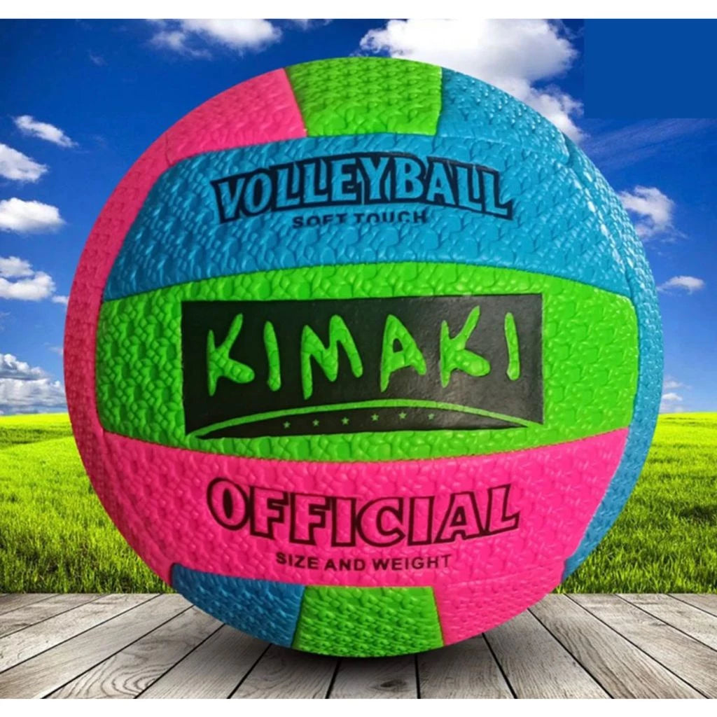 Bola Volei Soft Touch Extra Macia Quadra Praia Treino Cores Neon - Voleibol