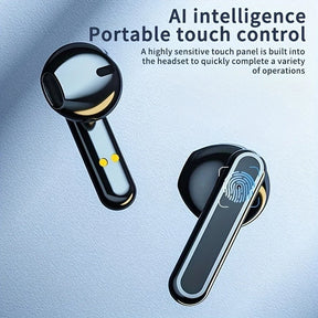 Fones De Ouvido Intra-Auricular Sem Fio Bluetooth À Prova D'água Estéreo Com Microfone