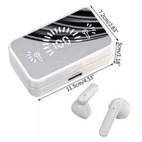 Fones De Ouvido Intra-Auricular Sem Fio Bluetooth À Prova D'água Estéreo Com Microfone