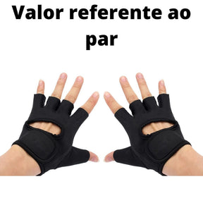 Par De Luva Para Academia Neoprene Treino Musculação Feminina Masculina