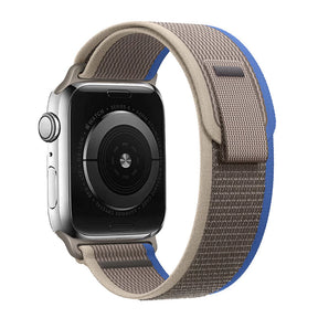 Smartwatch Nylon Pulseira Para Apple Watch Ultra 38 42 41 40 45 49mm Trilha Olhar iWatch Pulseira