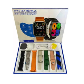 SmartWatch K9 Ultra Pro Max Serie 10  com 7 Pulseiras