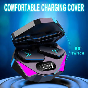 X15 Fone De Ouvido para Jogos Bluetooth 5.Tws Stereo Ultra Baixa Latency Gaming Headset